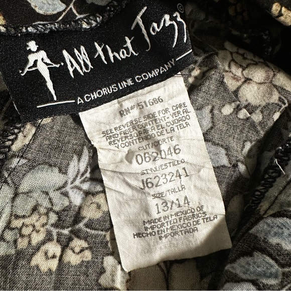 Vintage All That Jazz Floral Dress - Picture 4 of 5